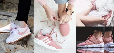 給你滿滿玫瑰色！今年初春少不了「初戀粉色系」的球鞋，看完直呼想找代購！