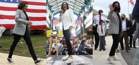 美國首位女副總統「賀錦麗」每次亮相必穿 Converse，背後原來隱藏著 3 個祕密！