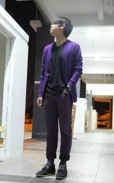 紫 X 黑