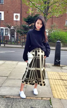 Fall in love with culottes since last season #London