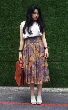 0617-pengyu的搭配 vintage skirt-1