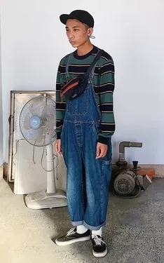 one day 90s overalls