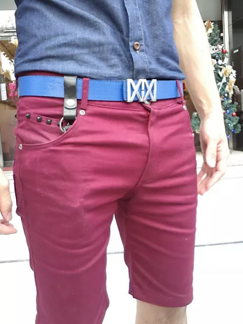 韓版紫紅短褲