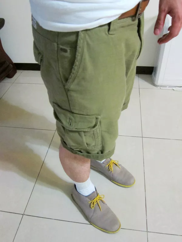 軍綠工作短褲
