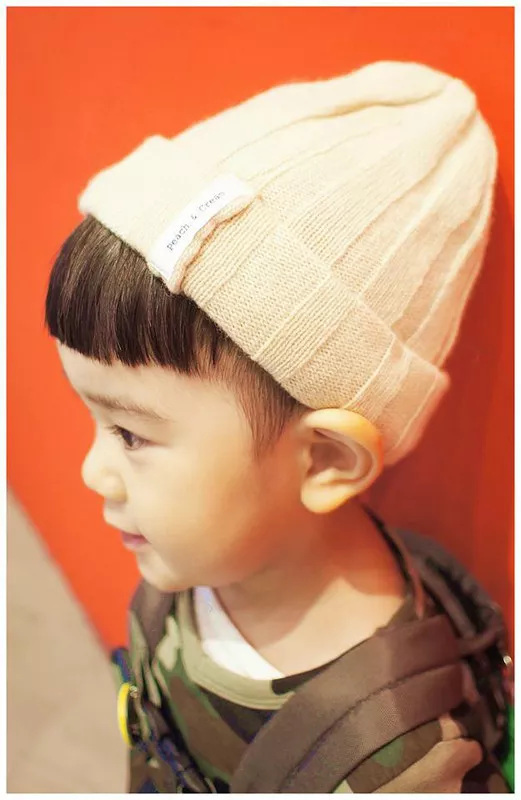 BABY韓國針織帽