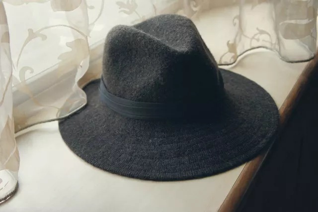 毛料紳士帽