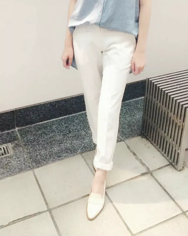 白色西裝褲