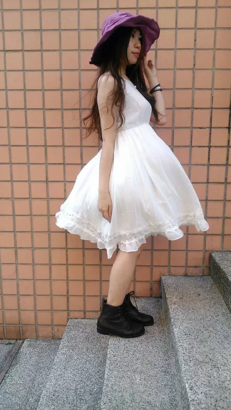 白洋裝