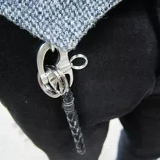 編織皮革鑰匙圈