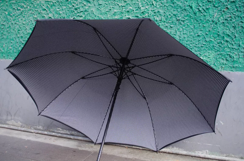 長柄黑傘