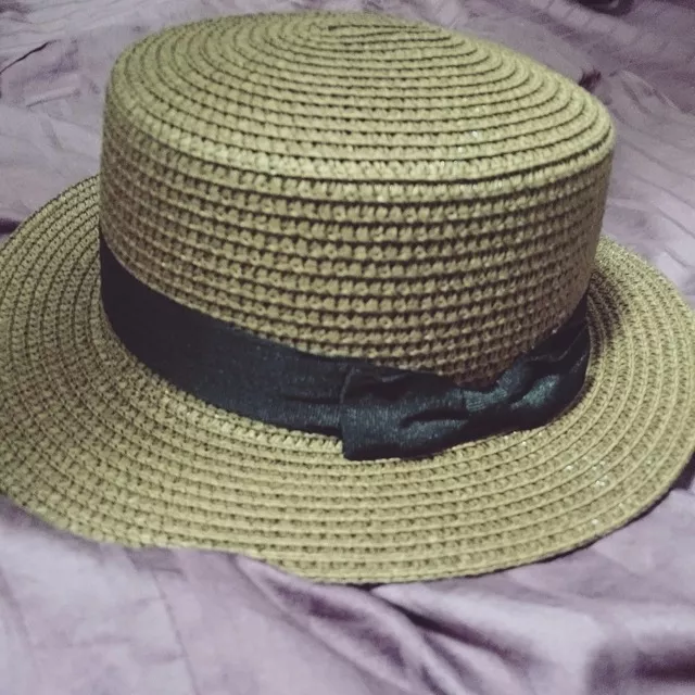 蝴蝶結編織帽