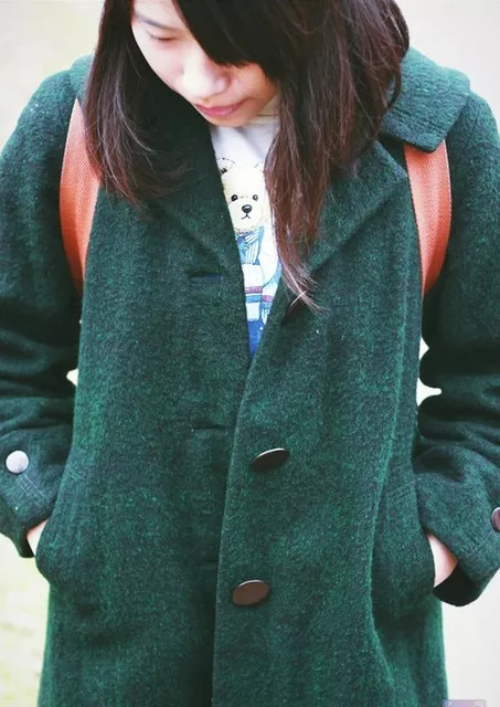 綠毛大衣