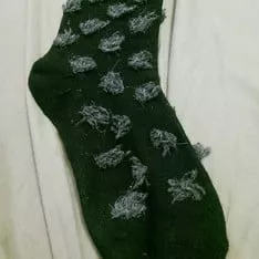 可愛的襪子。