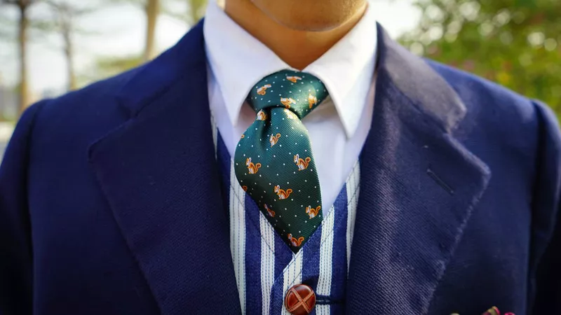 綠松鼠領帶