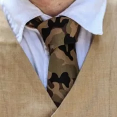 迷彩領帶