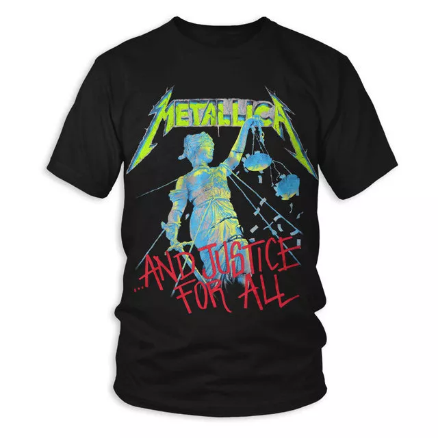 METALLICA JUSTICE FOR ALL TSHIRT