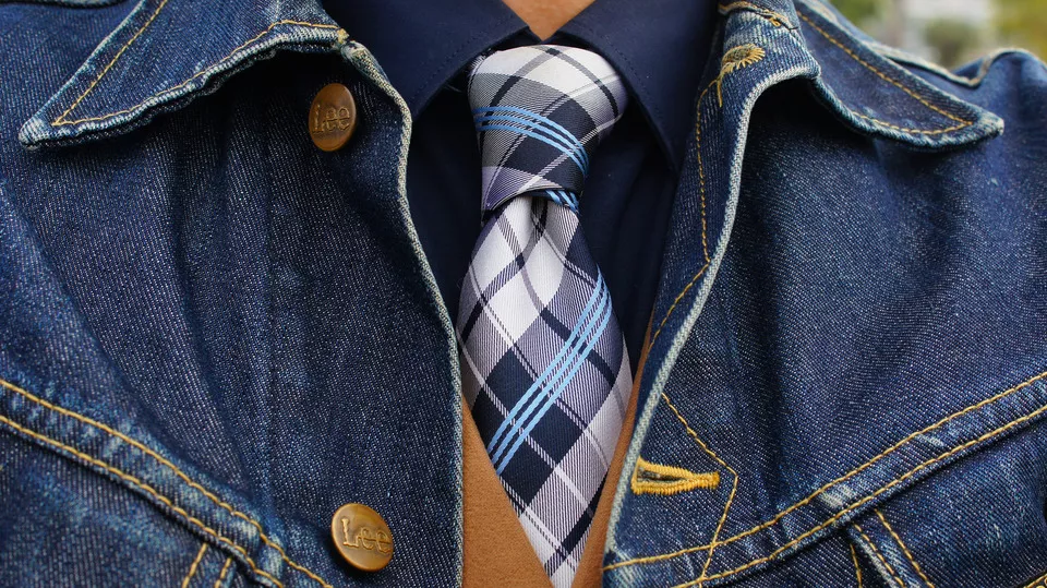 格紋領帶