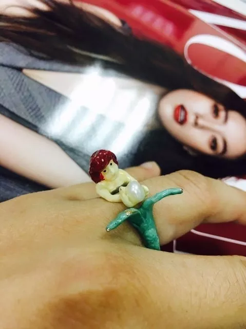 小美人魚戒指