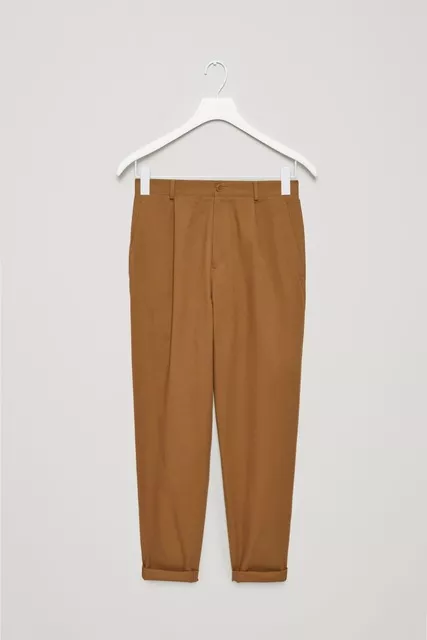 RELAXED CHINO TROUSERS