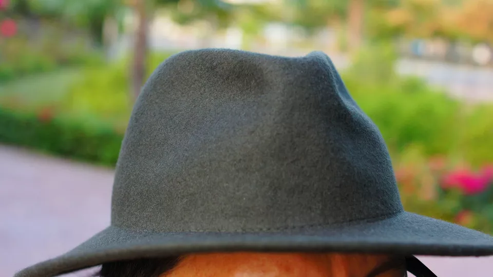 羊毛紳士帽