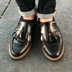 黑色樂福鞋